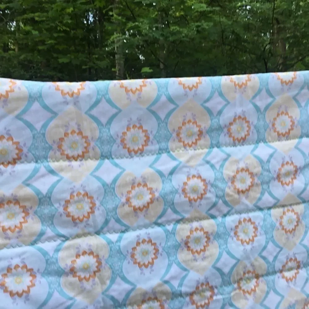 NWT  Hand Crafted Owls Quilt